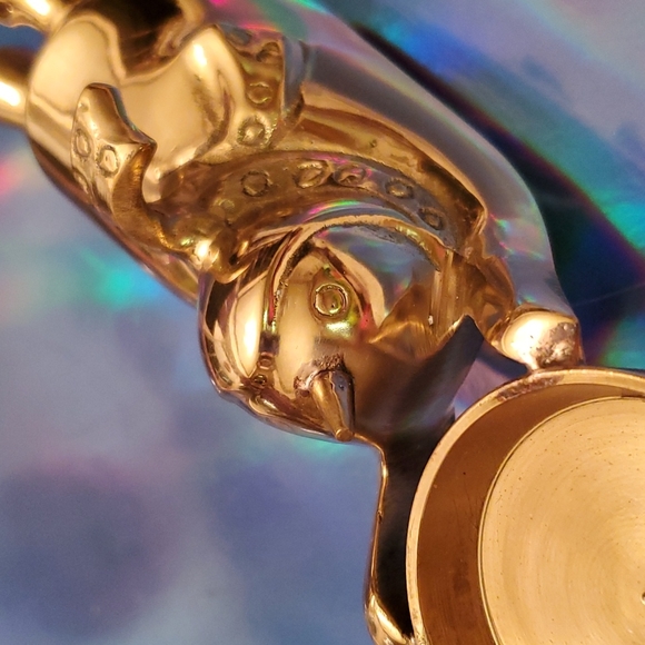 Brass candle holder - Picture 2 of 4